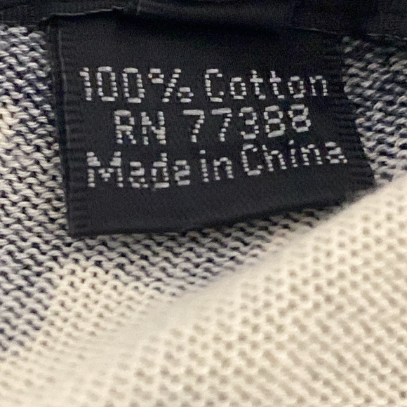 J.Crew Collection Black Ivory Preppy Lightweight Floral Knit Dress Size L - Picture 11 of 11